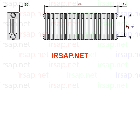 Радиатор IRSAP Tesi 40200/17 T02 CL 01